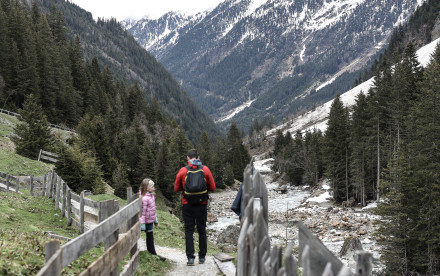 Grawa Wasserfall im Stubaital