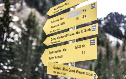 Grawa Wasserfall im Stubaital