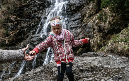 Schleierwasserfall in Hart