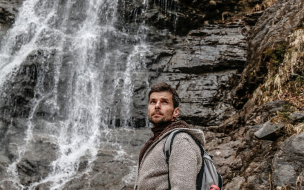 Schleierwasserfall in Hart
