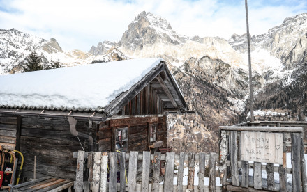 Rodeln Allrissalm in Gossensass - Südtirol