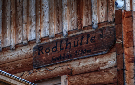 Rodlhütte Pertisau