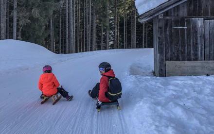 Winter auf der Bergeralm